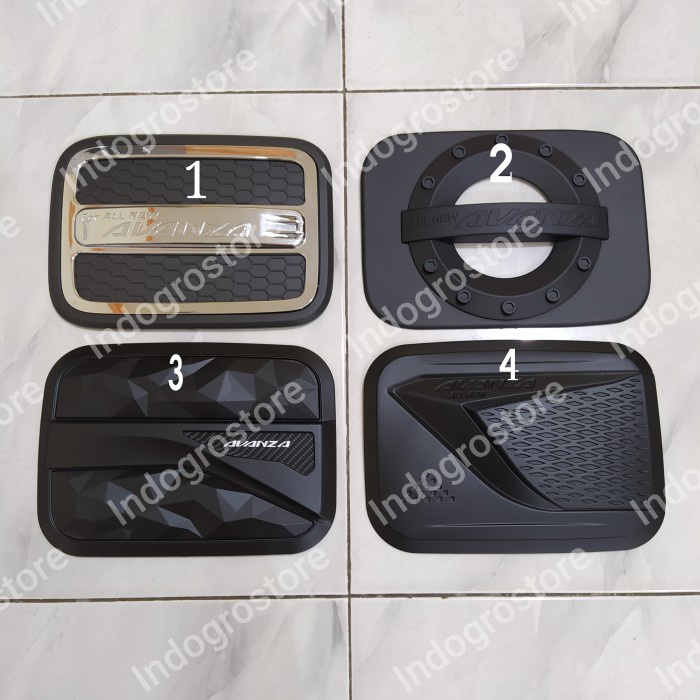 Tank Cover Tutup Tangki Hitam Mobil All New Avanza Veloz 2012 - 2021 best