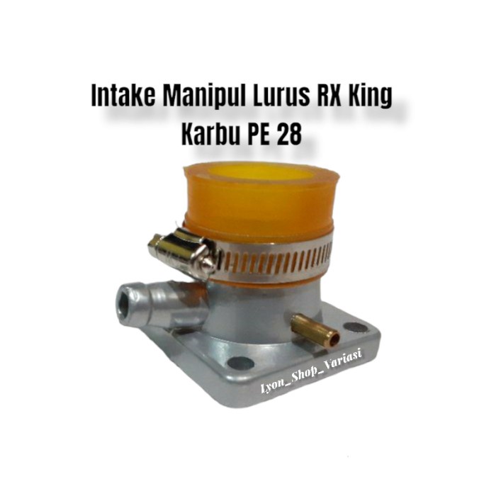 Intake Intek Manipul Miring Rx King Ukuran PE 28 PWK 28 best