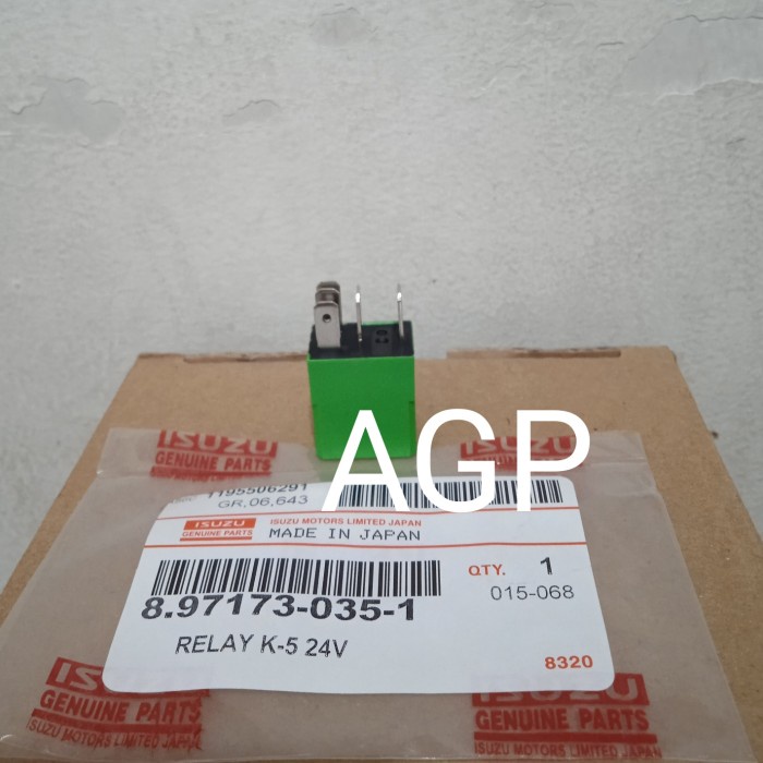 Relay 24Volt 5Pin Kaki 5 NKR 71 star