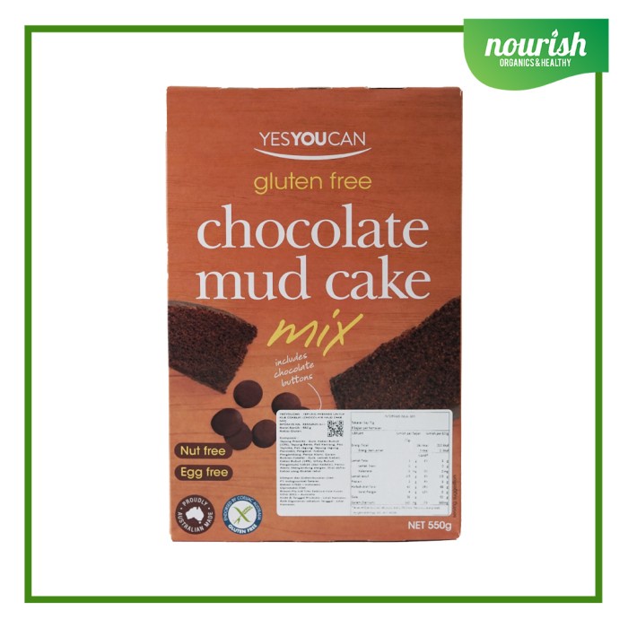 

New!! Yes You Can, te Mud Cake Mix 550g