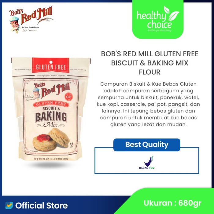 

Baru!! bs Red Mill Gluten Free Biscuit & Baking Mix 680gr