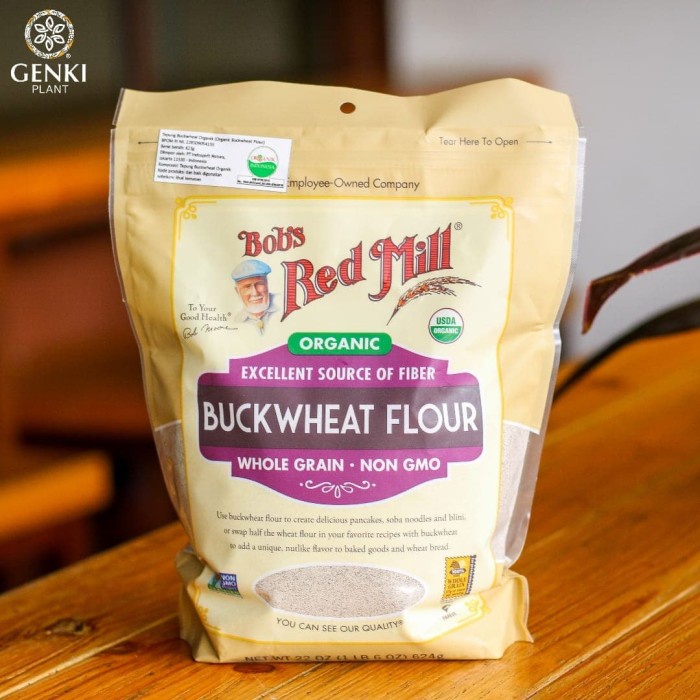

Baru!! BRM Buckwheat Flour - 623g