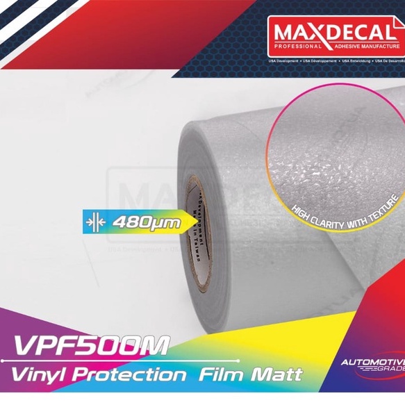 VPF 500 DOFF LAMINASI TEBAL UNTUK DECAL ANTI GORES PROTECTION FILM VINYL STICKER