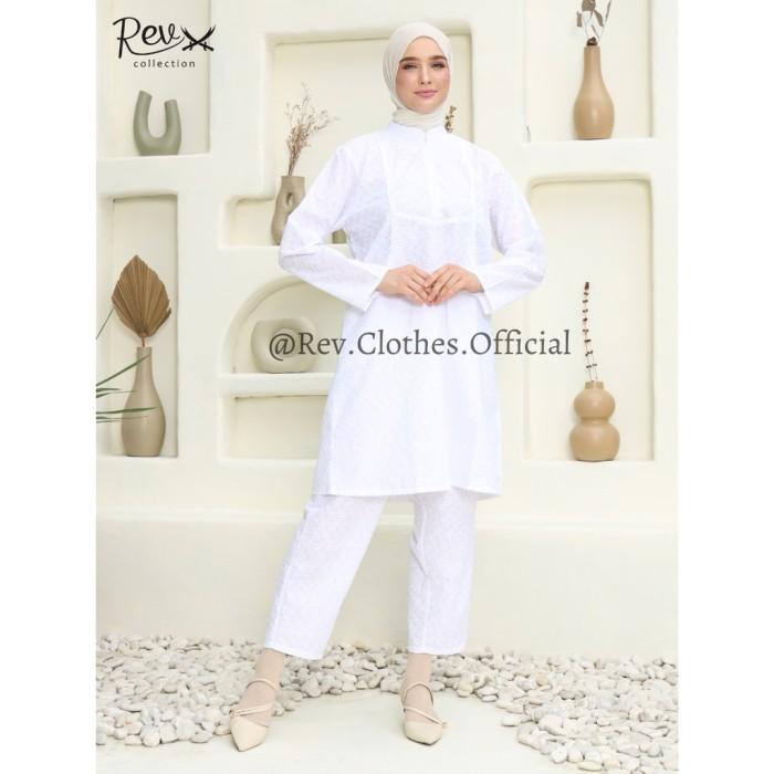 BAJU UMROH WANITA MODEL SETELAN BAJU IHRAM WANITA