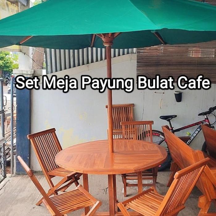 Meja Payung Set Resto/Taman/Outdoor
