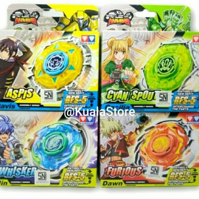 Auldey Gasing Bayblade Beyblade Infinity Nado Furious Standard Burst