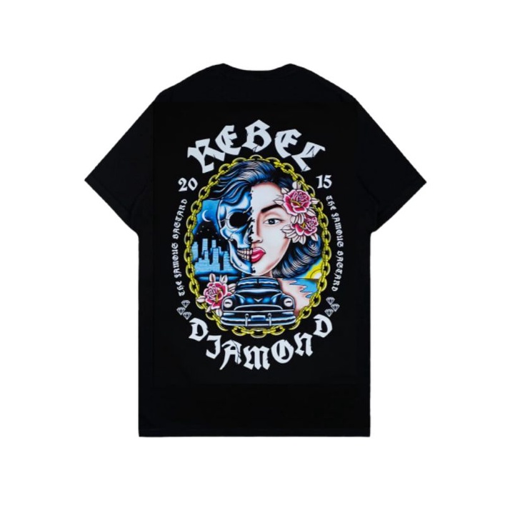 KAOS REBEL DIAMOND | REBEL DIAMOND TSHIRT | KAOS DISTRO | FREE STICKER