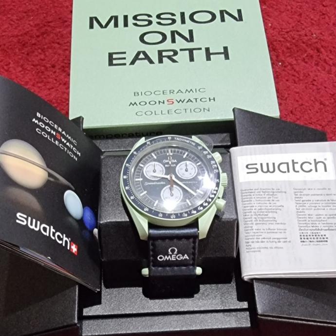 Omega x Swatch EARTH Original 100%