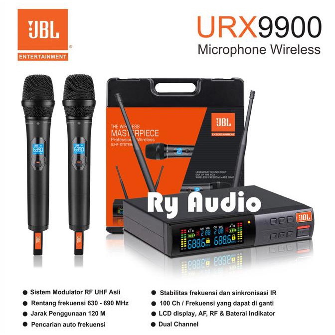 Mic Wireless JBL URX 9900 Microphone JBL