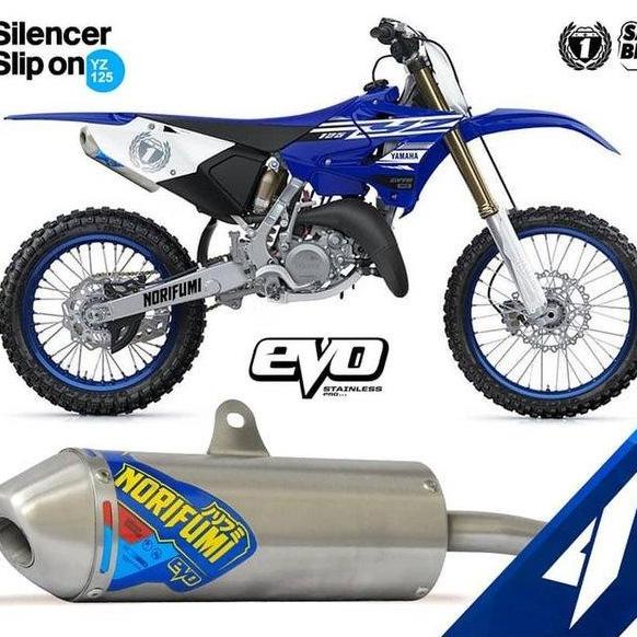 Silencer Knalpot Yz125 Norifumi Evo 2 Tak