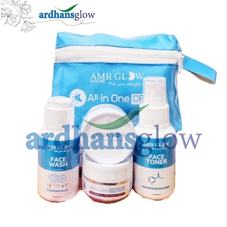 AMR GLOW Kemasan baru - AMR Skincare Whitening Premium