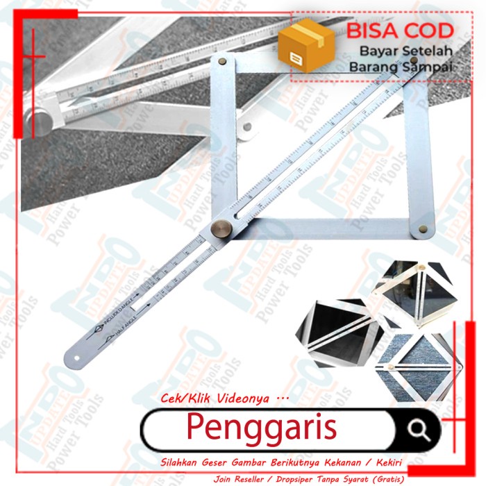 

Promo Penggaris Busur Derajat Sudut Pengaris Mistar Alat Ukur Diagonal
