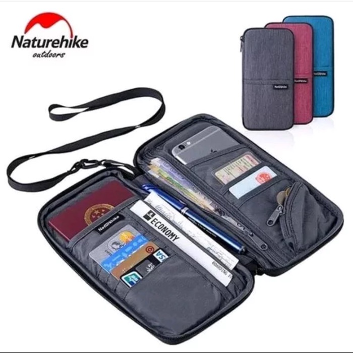 Promo Dompet Naturehike Multifunction Travel Wallet Tas Mini Pasport Hp Terbaru