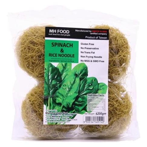 

Mh food spinach & rice noodle 200 g