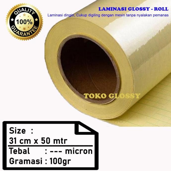 

Laminasi 31 Cm - Roll Kode 1005
