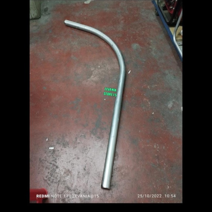 Promo Tiang Lampu Pju 2" Inch , Stang Pipa Tiang Ornamen Lampu ( Galvanis )