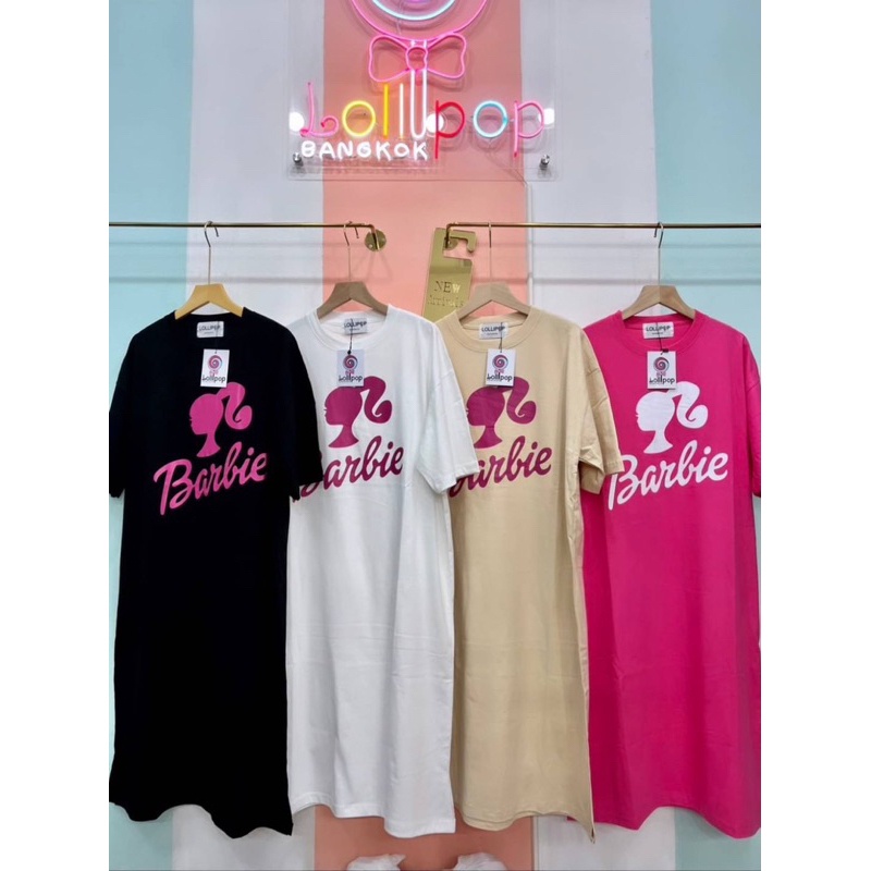 [LIMITED] BEST PRODUCT READYSTOCK BARBIE HEAD DRESS MERK LOLLIPOP BANGKOK / DRESS WANITA IMPORT