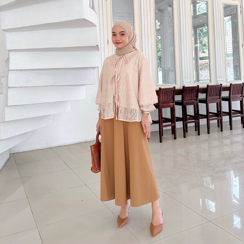 STYLISH MODERN LOCANA LABEL MAPLE BLOUSE