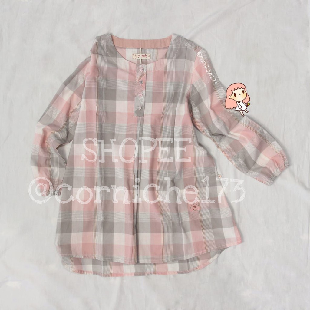 STYLISH MODERN Corniche Almy Blouse Pink - CT3842