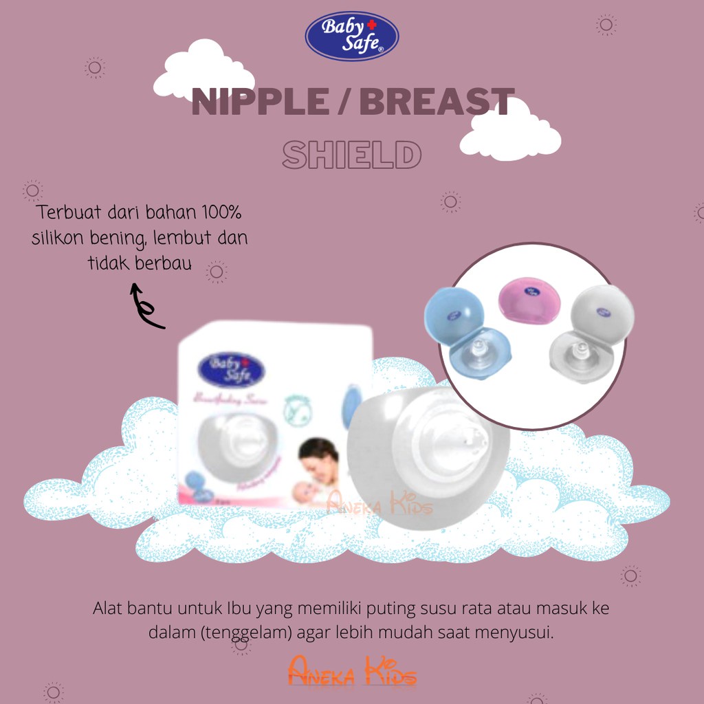 Baby safe nipple shield BPM04