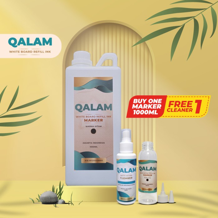 

Tinta Spidol White Board Isi Ulang/Refill Ink 1000Ml