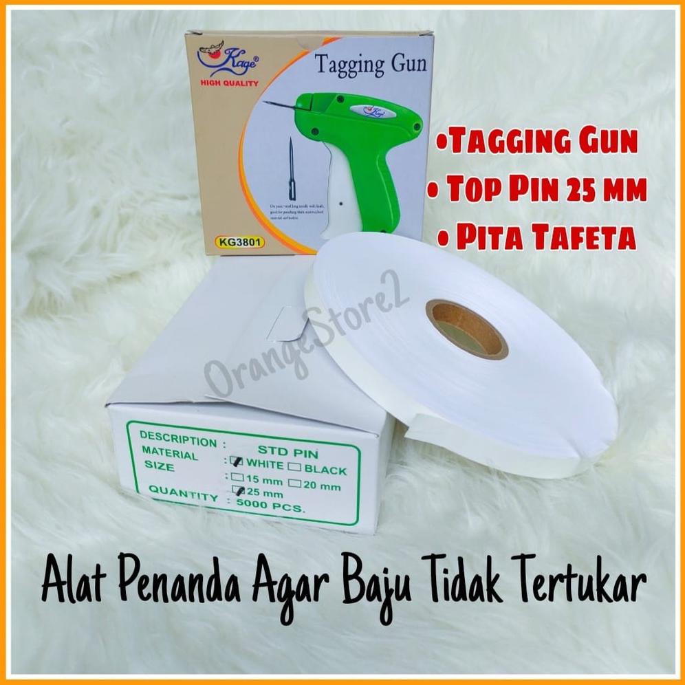 

TERLARIS PAKET TAG GUN LAUNDRY | TAGGING GUN | TEMBAKAN LABEL TAG PIN | TOP PIN LABEL BAJU | PITA TAFETA TERBARU