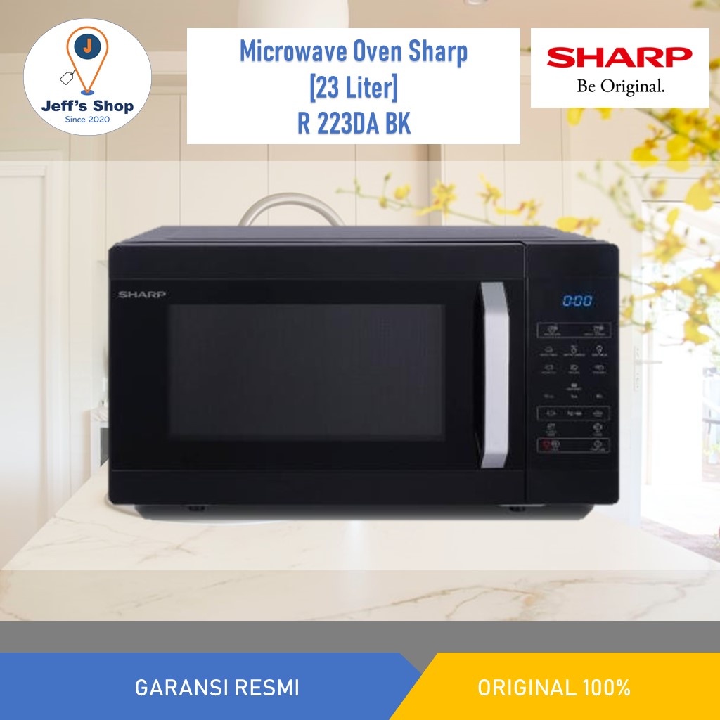 Sharp Microwave Oven [23 Liter] R 223DA BK