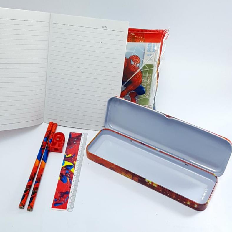 

TERLARIS STUDY SET / PAKET ALAT TULIS SET SPIDERMAN RS-3000 BISA COD