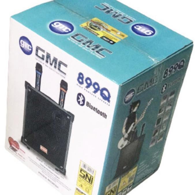 SPEAKER BLUETOOTH GMC 899Q 2 MIC WIRELESS