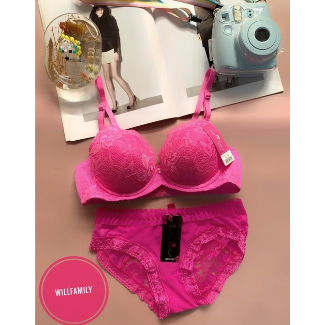 Bra set, Bra push up kawat, Bra busa tebal kawat, Bra brukat