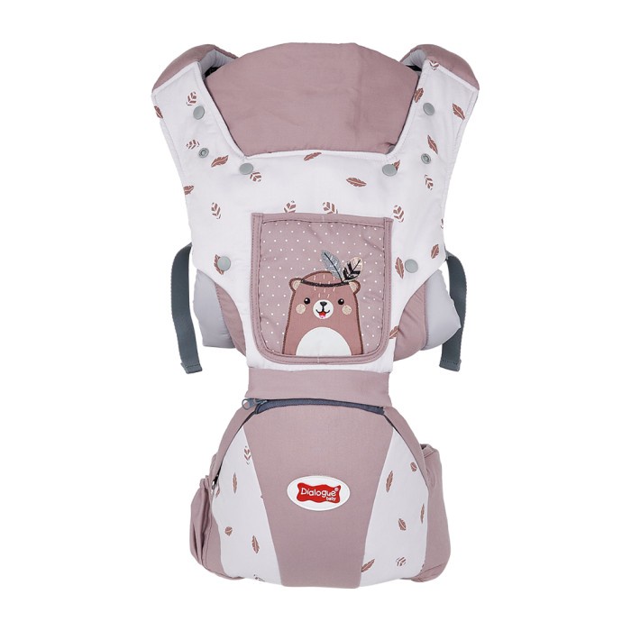 DIALOGUE BABY HIPSEAT 10 IN 1 + GENDONGAN BEARIE SERIES - DGG4322
