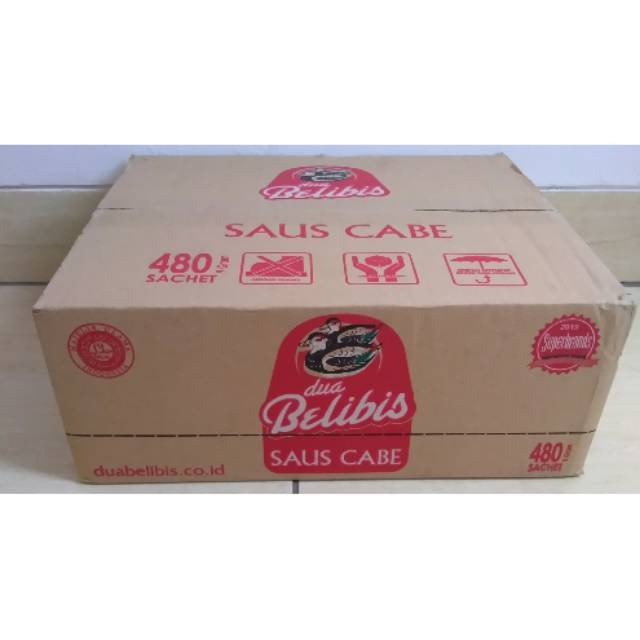 

Belibis Sambal Sachet @ 9 Gr, Karton Isi 480 Pcs