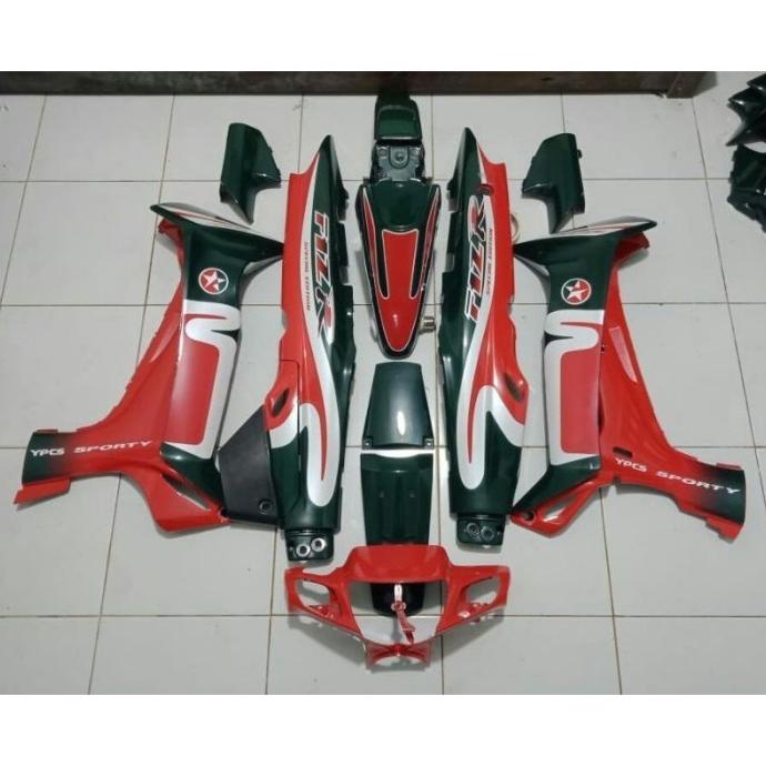 N&C Ready Body Set Bodi F1Zr Fizr Fiz R Caltex Hijau Original fastt