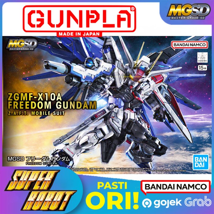 Masih Ada Mgsd Freedom Gundam - Mg Sd Master Grade Super Deformed Bandai