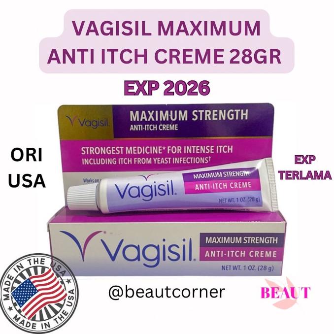 Vagisil Anti Itch Cream Maximum Strength Feminine Cream
