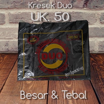 

Promo Kantong Kresek Uk. 50 Duo Hitam Plastik Keresek Tebal Dan Besar Terbaru