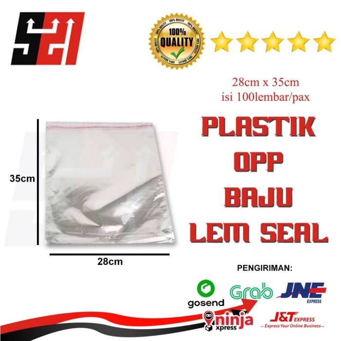 

Promo Sarana21 Plastik Opp Baju 28X35 05 Premium Super Tebal Terbaru