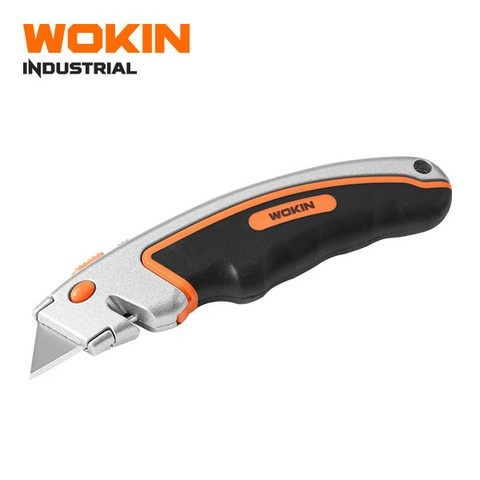 

Promo Aluminium Cutter/Utility Knife Industrial Wokin Sk5 Auto Lock Terbaru