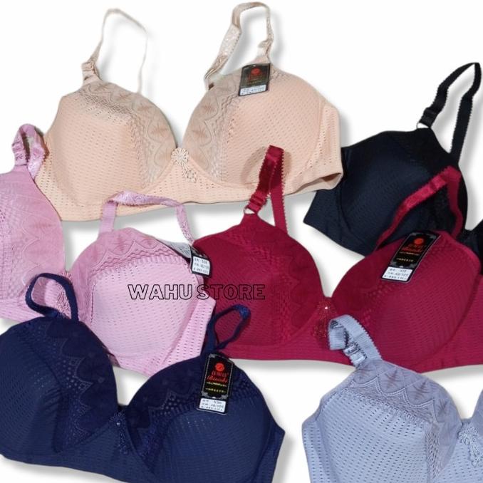 3 PCS BRA BH WANITA BIG SIZE CUP SUPER JUMBO UKURAN 46 -52