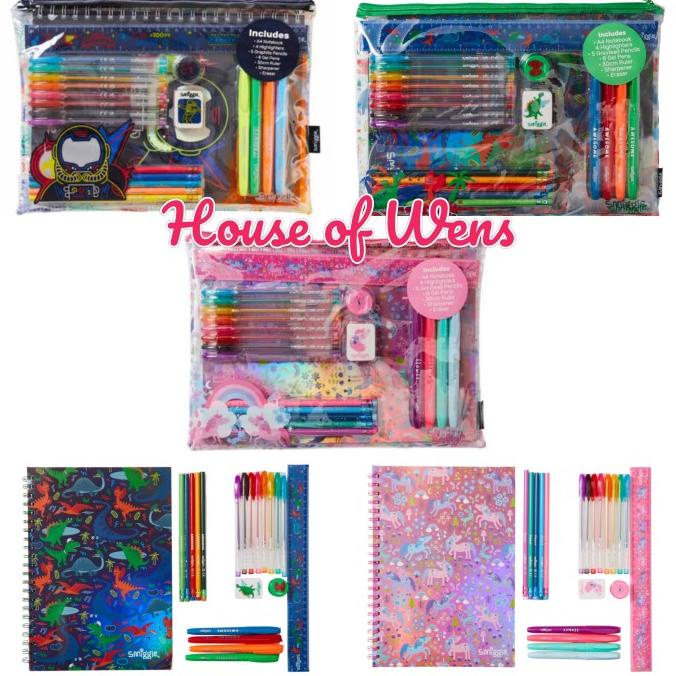 

Terlaris Smiggle Fashion Stationery Kit - Paket Alat Tulis Smiggle Original Stok Terbatas