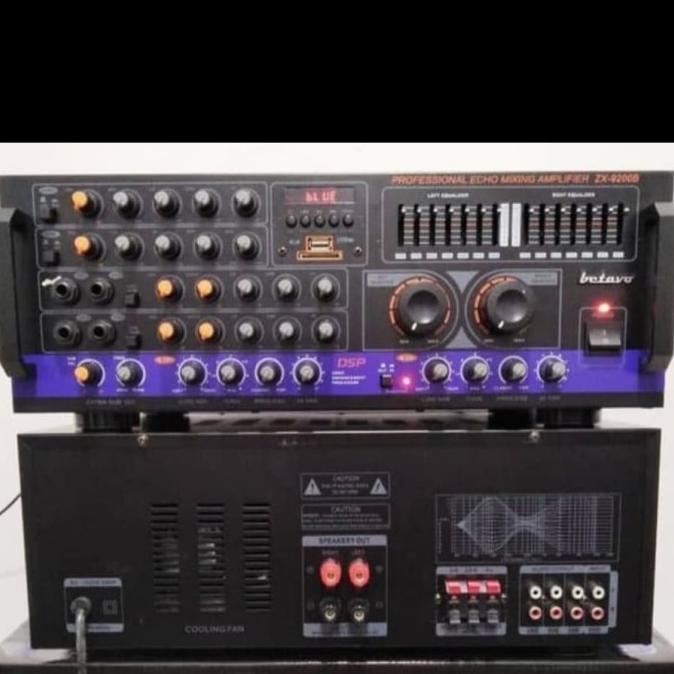 POWER AMPLIFIER BETAVO 9200 BLUETOOH KUAT SAMPAI SPEAKER 15in ORIGINAL |Bagus|Top