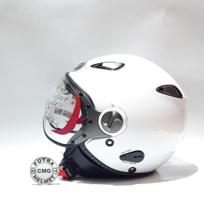 Helm Kyt Elsico White Putih