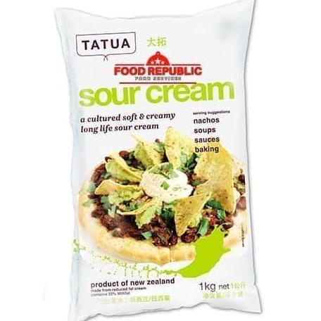 

ern Tatua Sour Cream 1kg - Sour Cream Import New Zealand Bahan Kue HALAL