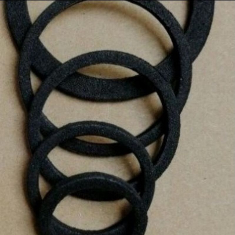 Gabus busa eva hitam kapsul 46 mm bijian eceran