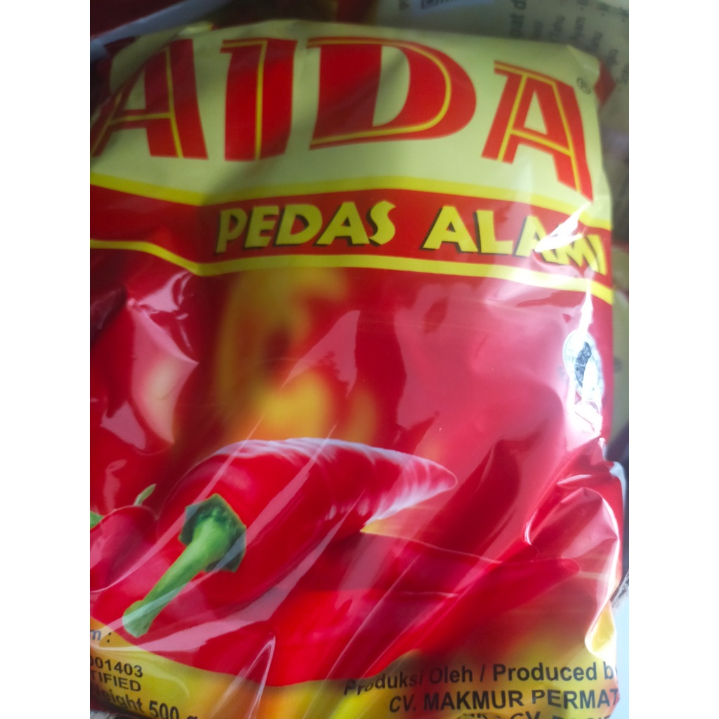 

Bubuk Cabe Aida 500Gr