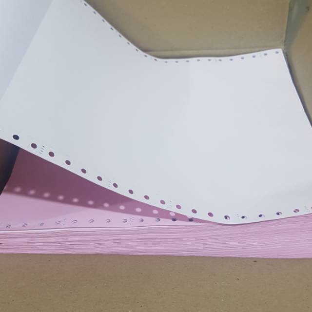 

Kertas Komputer Continuous Form 2Ply Utuh Atau Bagi2 Sj