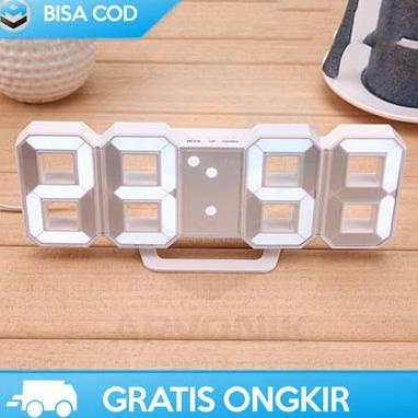 

JAM MEJA DIGITAL LED AESTHETIC DEKORASI KAMAR TAFFWARE TS-S60-W ALARM