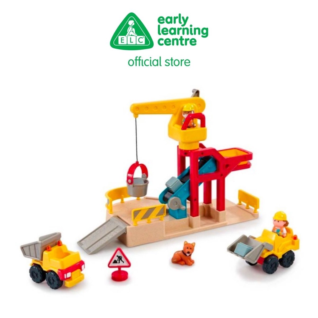 ELC Happyland Mega Construction Set - Mainan Mobil Konstruksi Anak