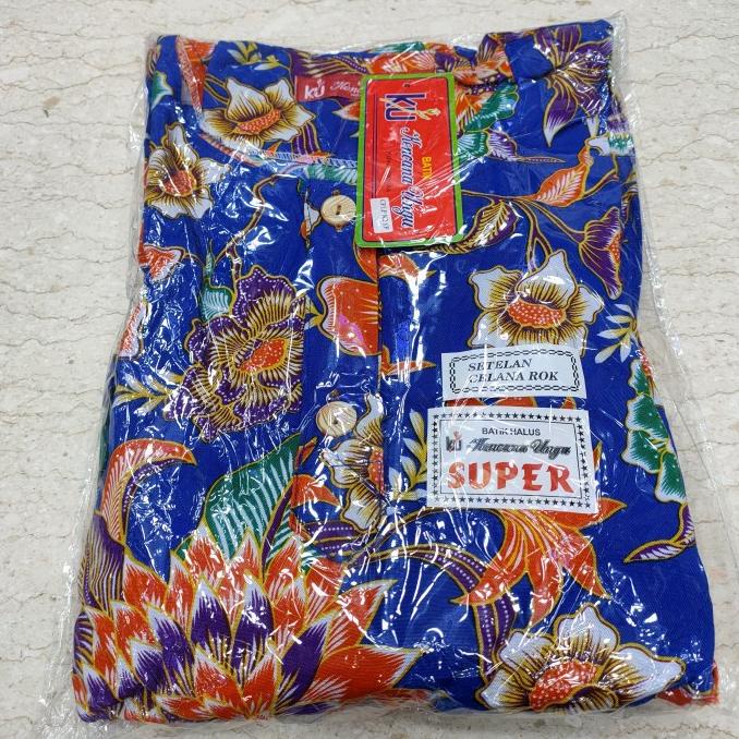 Kencana Ungu Setelan CP Jumbo / Setelan Celana Panjang Kencana Ungu La