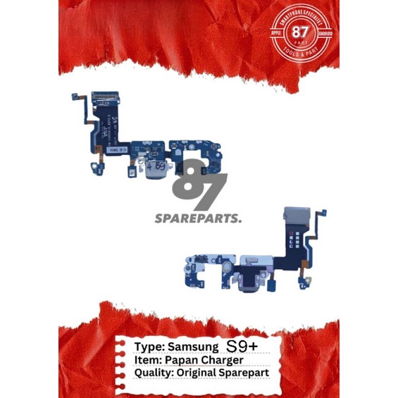 Fleksibel Cas / Fleksibel Charger Samsung S9+ / S9 Plus Original Quality Sparepart